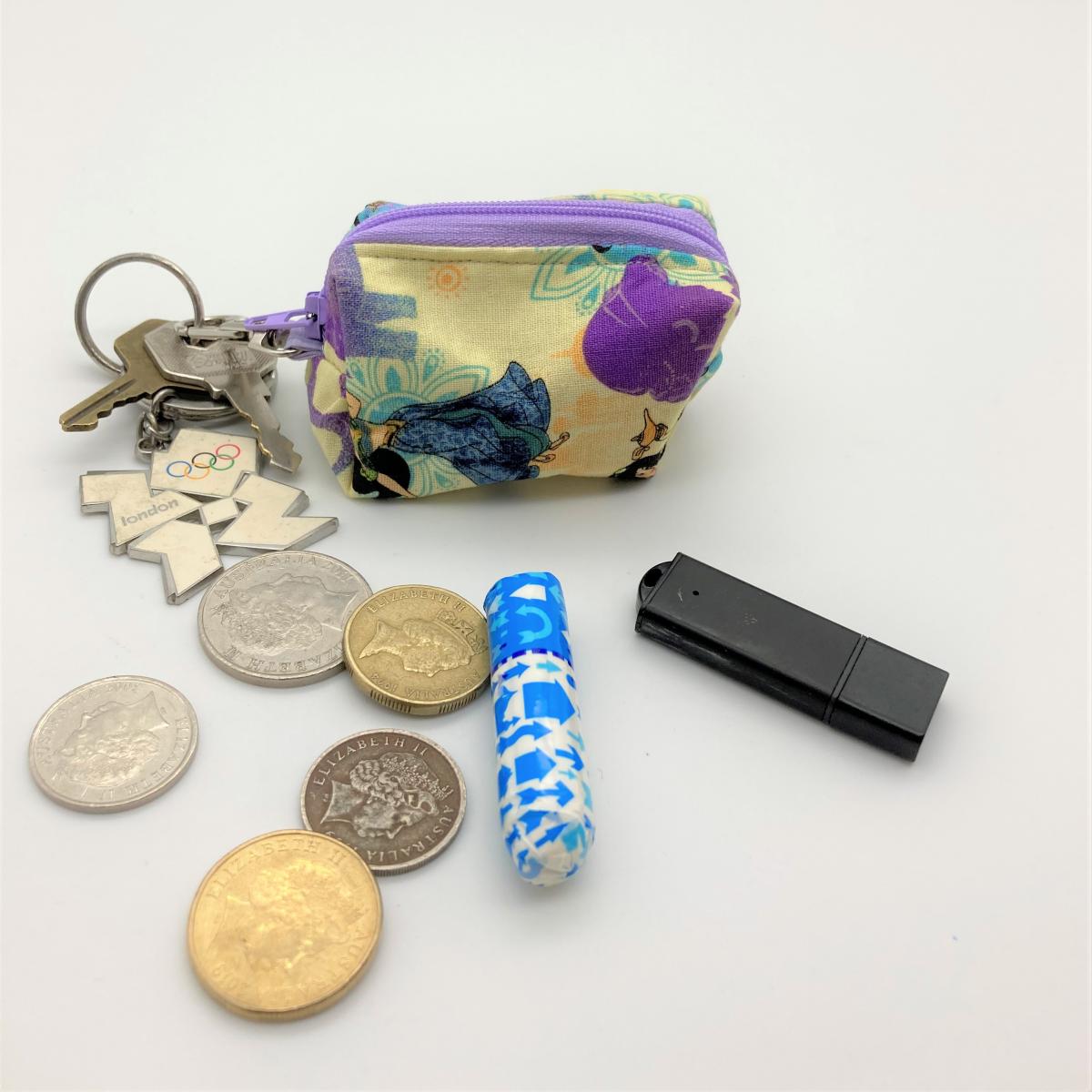 Disney Themed Small Boxy Pouches picture