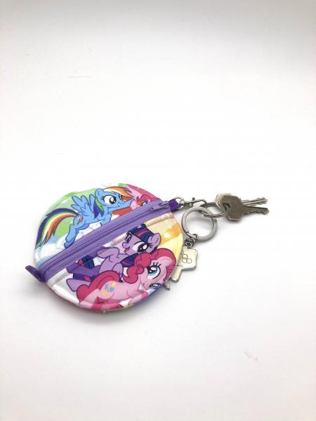 Retro and Childhood Round Key Chain Pouches picture