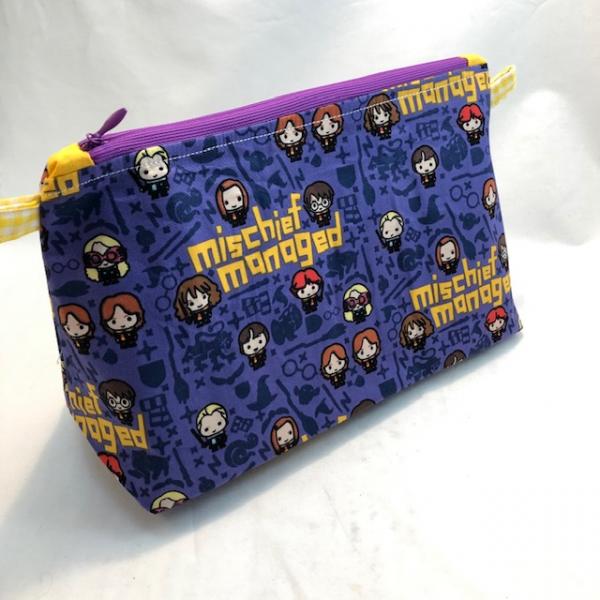 Harry Potter Wide Bottomed  Zipper Pouches Large picture