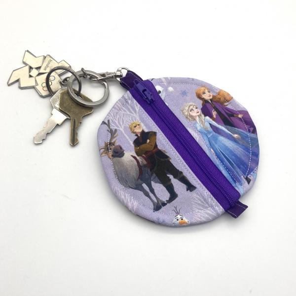 Disney Themed Round Key Chain Pouches, picture