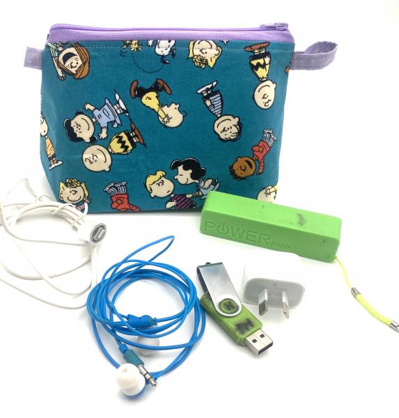 Cartoon and TV Show Wide Bottomed Zipper Pouches Small