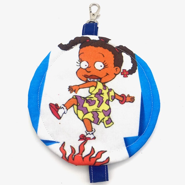 Retro and Childhood Round Key Chain Pouches picture