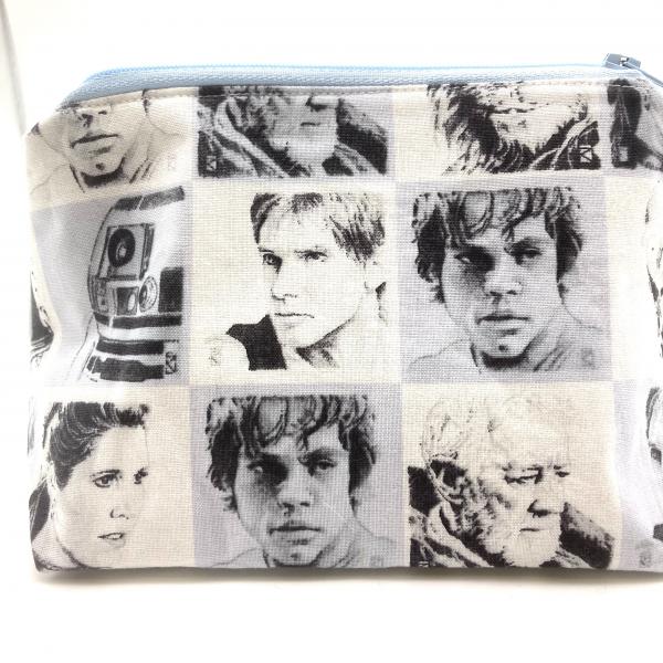 Star Wars Wide Bottomed Zipper Pouch Small picture