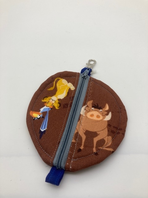 Disney Themed Round Key Chain Pouches, picture