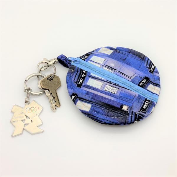 Doctor Who  Round  Key Chain Pouch