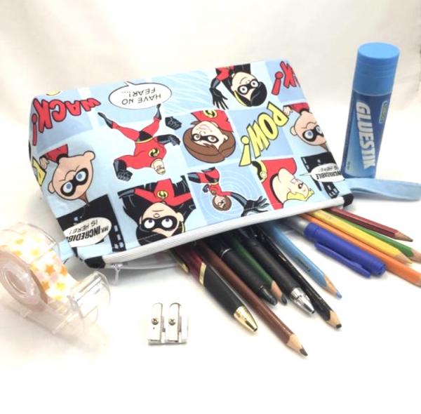 Cartoon and TV Show Wide Bottomed Zipper Pouches Large picture