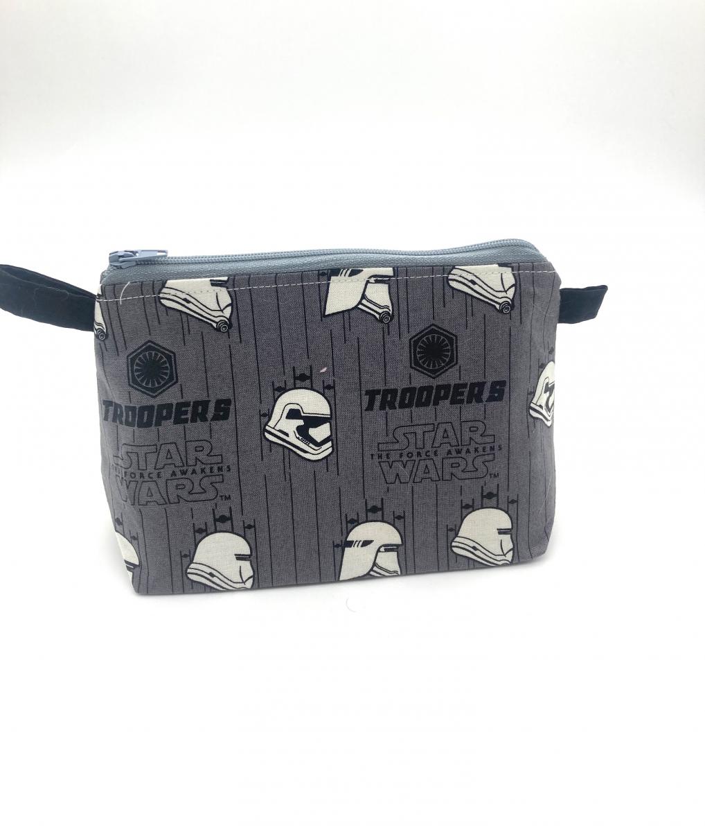 Star Wars Wide Bottomed Zipper Pouch Small picture