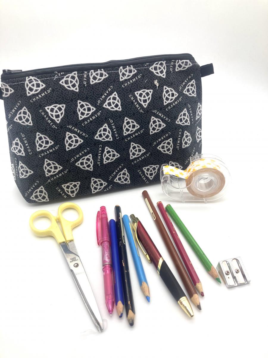 Cartoon and TV Show Wide Bottomed Zipper Pouches Large picture