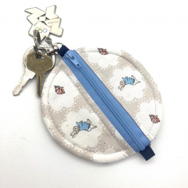 Retro and Childhood Round Key Chain Pouches picture