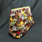 Star Wars Wide Bottomed Zipper Pouch Large