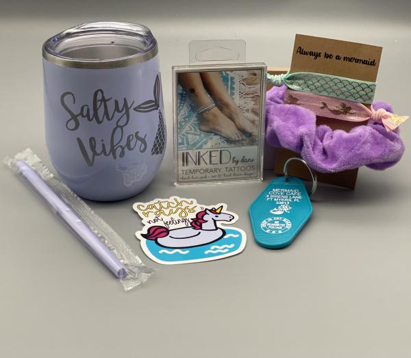 Mermaid - Wine Tumbler Gift Set picture