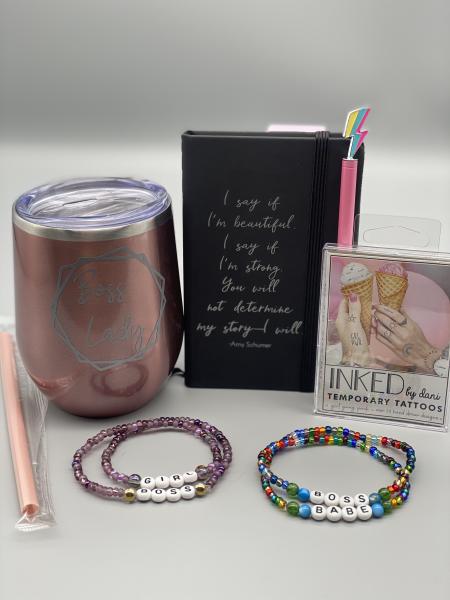 Boss Lady - Wine Tumbler Gift Set picture