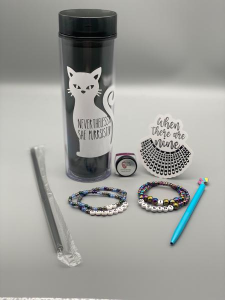 She Purrsisted  - Tumbler Gift Set picture