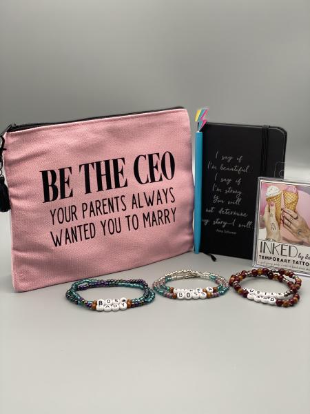 Girl Boss - Makeup Bag Gift Set