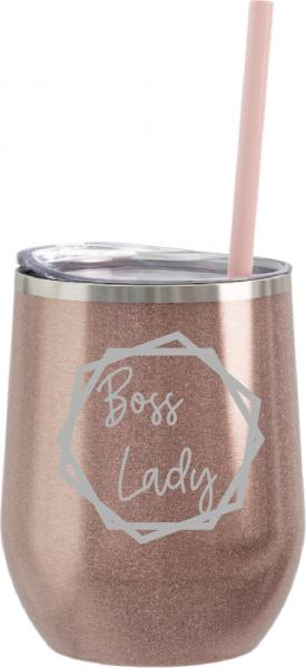 Boss Lady - Wine Tumbler Gift Set picture