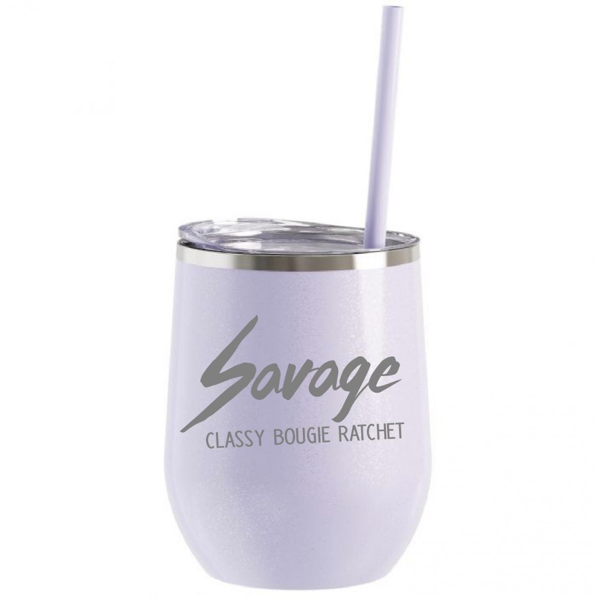 Hot Girl Summer - Wine Tumbler Gift Set picture