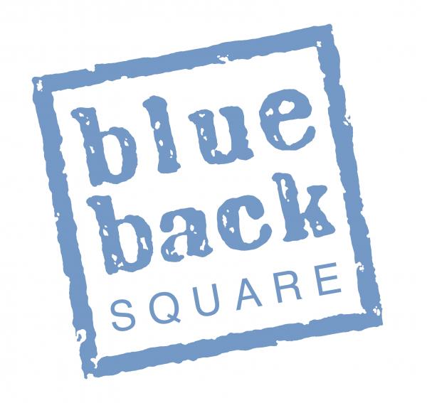 Blue Back Square