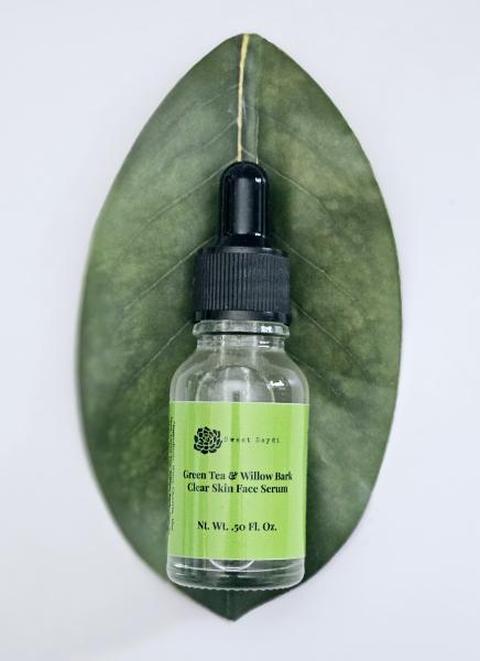 Green Tea Willow Bark Clear Skin Face Serum - Acne Prone