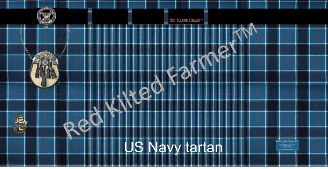 Kilt Towel - US Navy picture