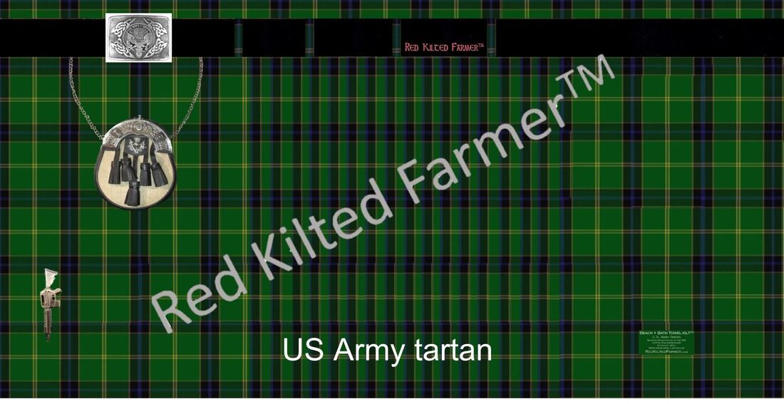 Kilt Towel - US Army picture