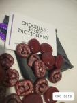 Enochian Rune Set - Ruby/White