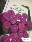 Enochian Rune Set - Purple to Pink