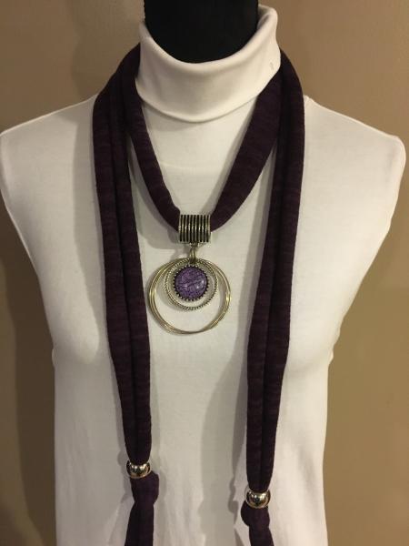 Purple Scarf