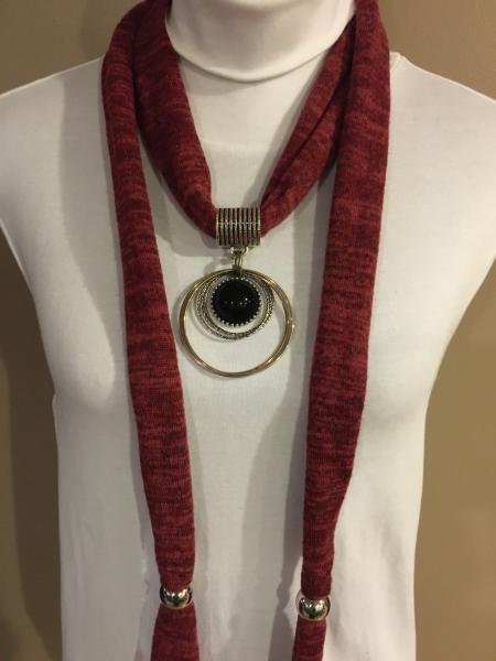 Burgundy tone Scarf