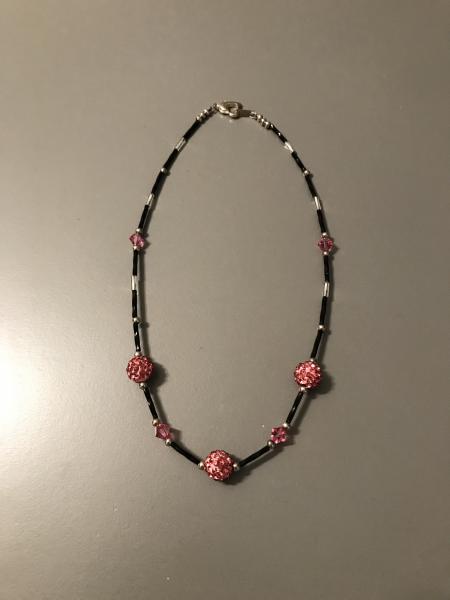 Pink Disco Necklace
