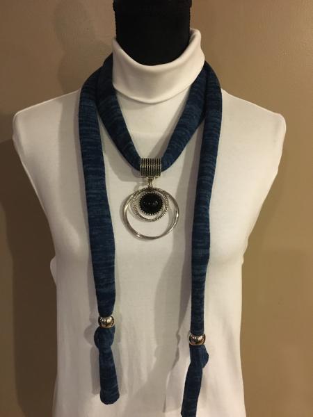 Blue Scarf