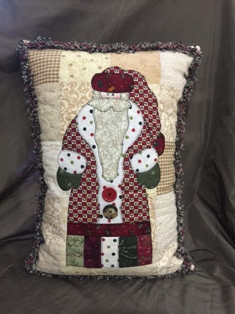 Santa pillow picture