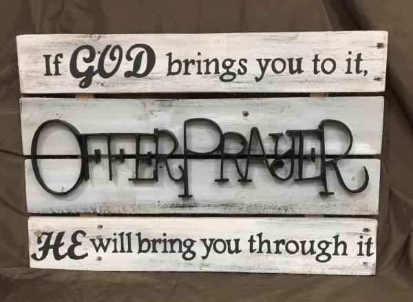 Offer Prayer wall art picture