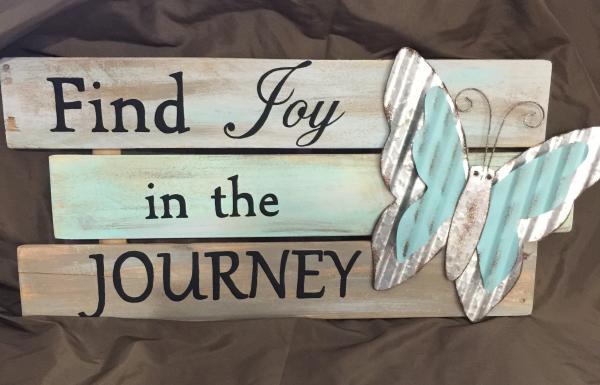 Find Joy wall art