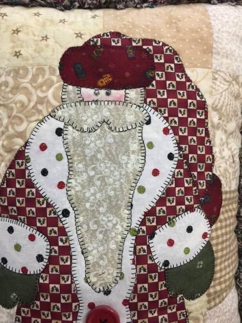 Santa pillow picture