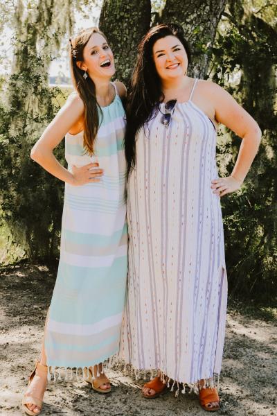 The Beachables Maxi - Dress/Coverup - Vertical Stripe picture