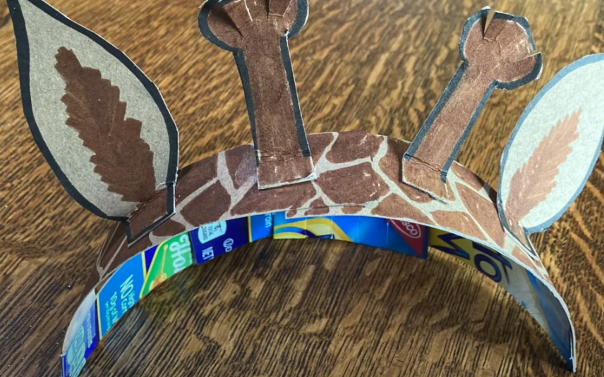 St. Louis Zoo: Giraffe and Okapi Headbands Craft