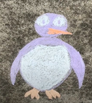 St. Louis Zoo: Sidewalk Chalk Art Tutorial: Penguins picture