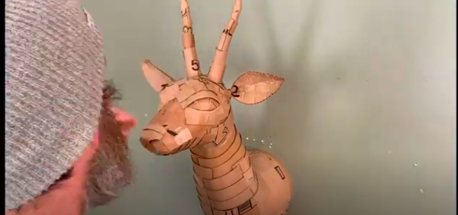 HEC TV: Making Art with King of Cardboard Justin King picture