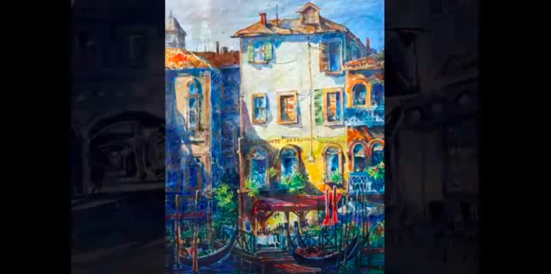 Dick Blick: Adding value change to your painting picture