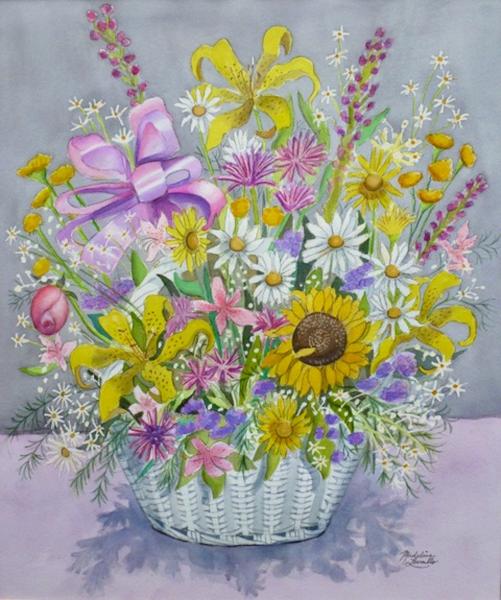 Basket of Flowers