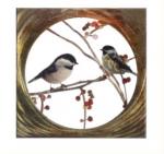 Chickadee Nature Scene