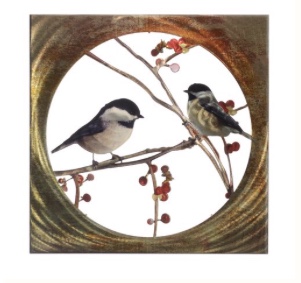 Chickadee Nature Scene picture