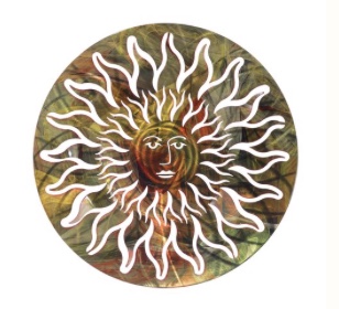 Green Sun Face picture