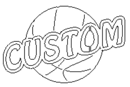Custom Middle Basketball