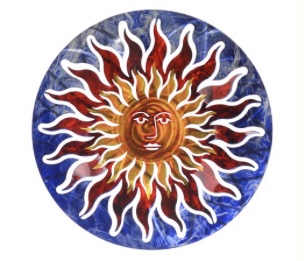 Blue Sun Face picture