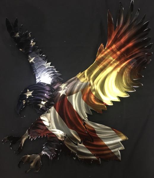 Bright Flag Eagle