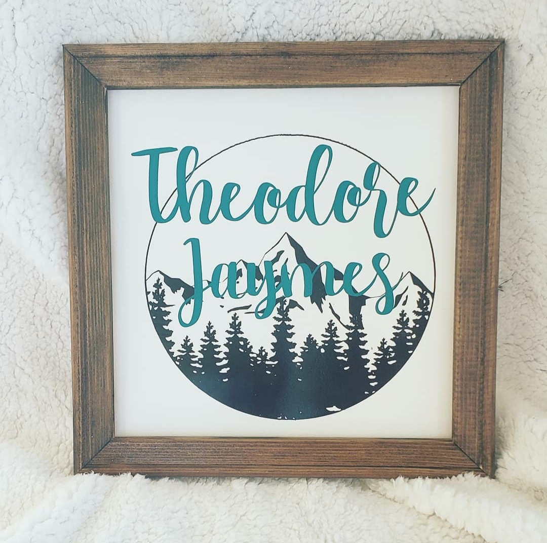 Custom Name Sign picture