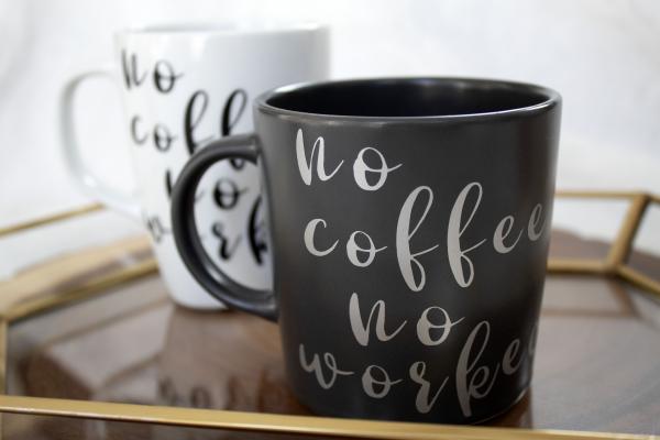 No Coffee No Workee Mug picture