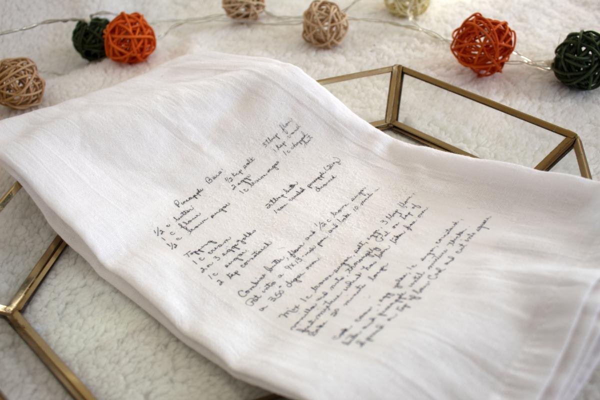 Custom Recipe Towels picture