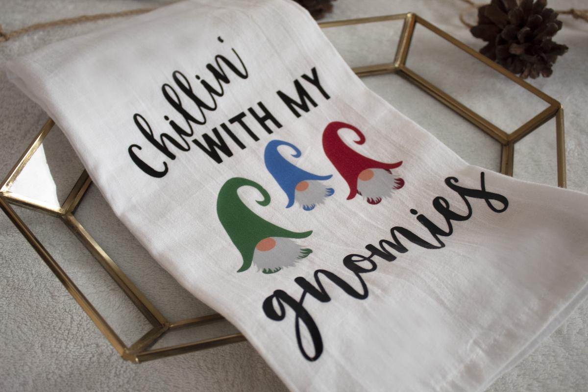 Chillin' With my Gnomies Towel picture